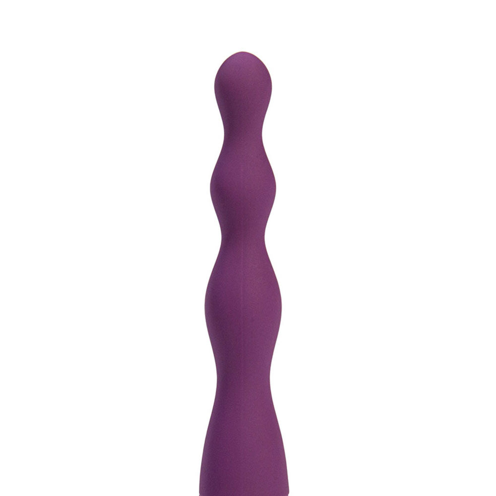 Maia Dani Beaded Vibrator Purple USB Rechargeable