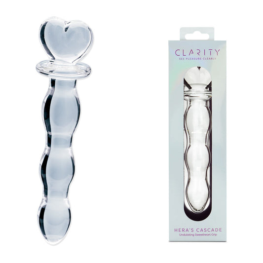 Clarity Hera's Cascade Glass Dildo