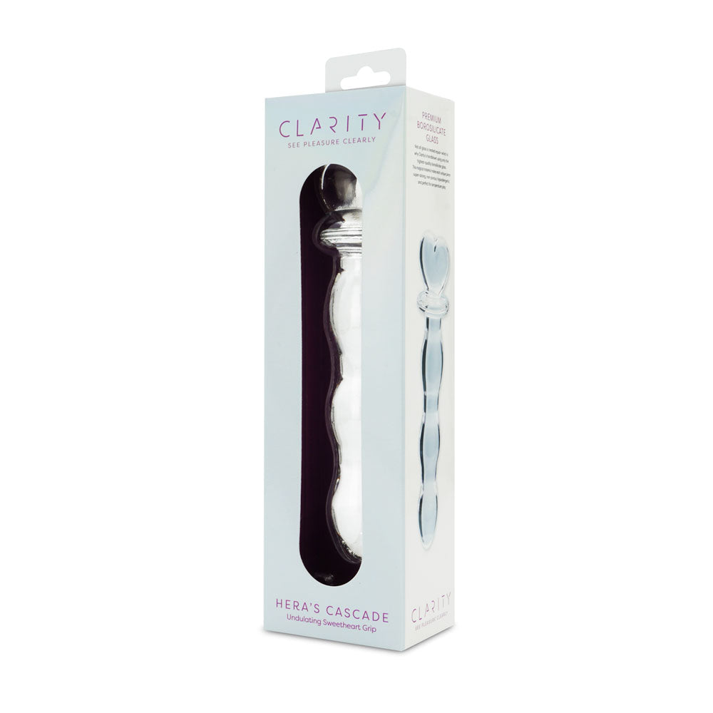 Clarity Hera's Cascade Glass Dildo