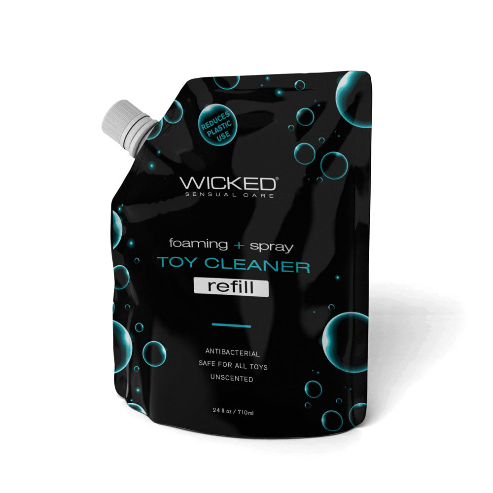 Wicked Sensual Care Toy Cleaner Refill 710mL pouch