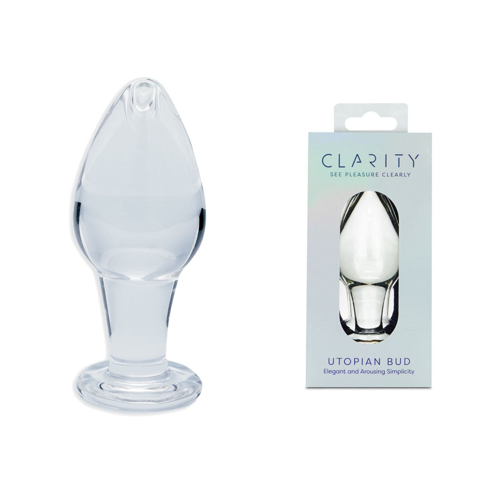Clarity Utopian Bud Glass Plug