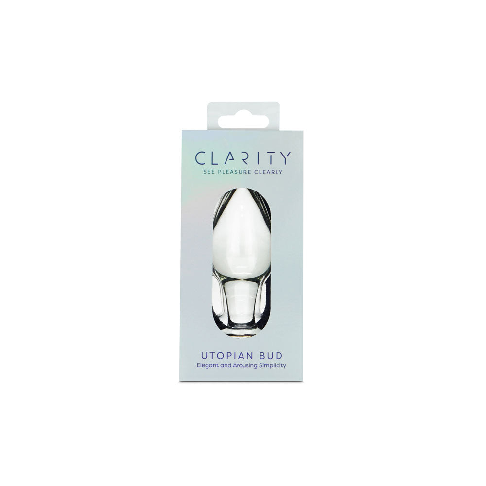 Clarity Utopian Bud Glass Plug