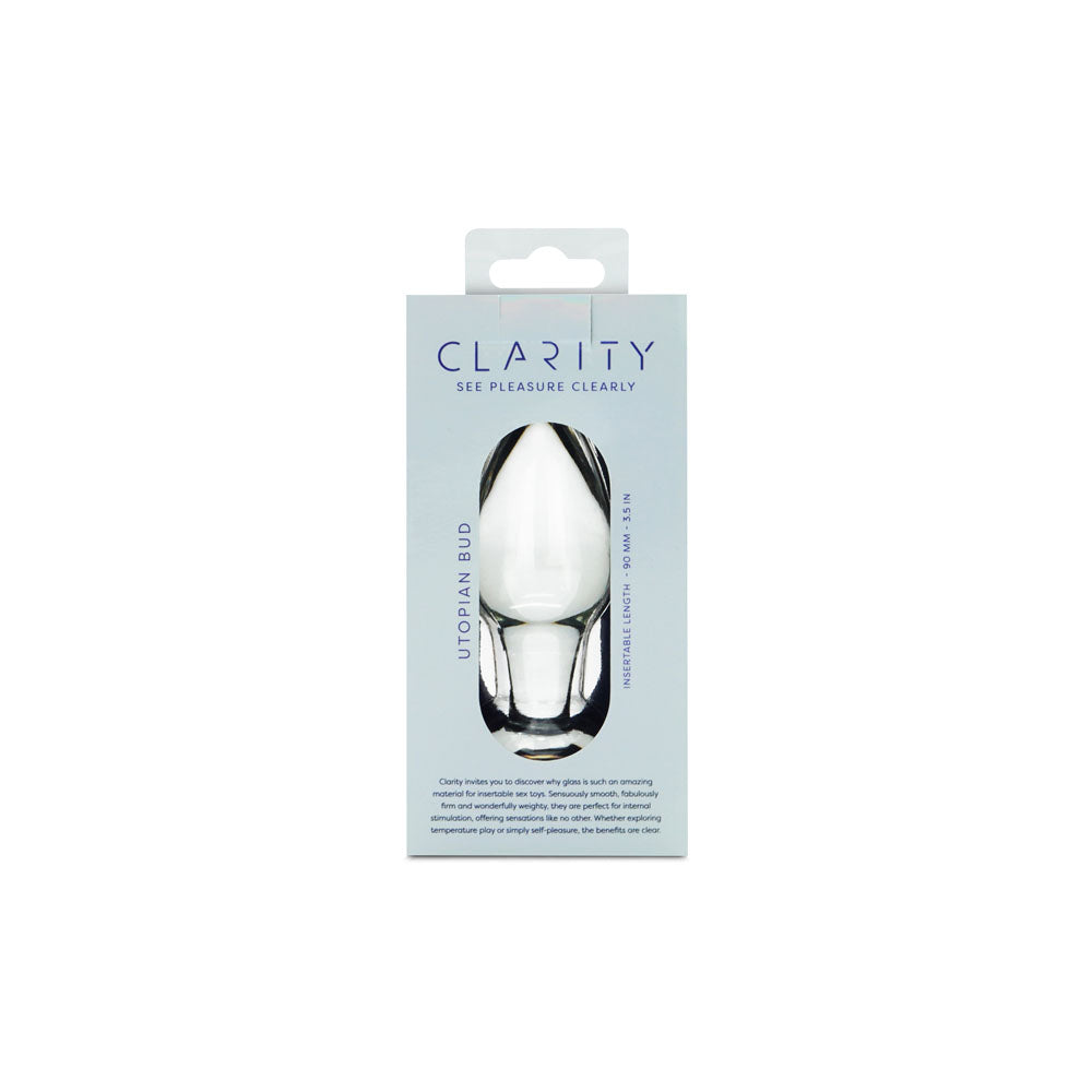 Clarity Utopian Bud Glass Plug