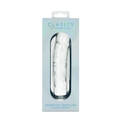 Clarity Seraphic Rapture Glass Dildo 17.8cm