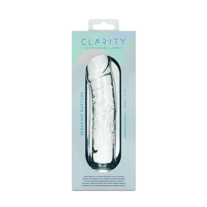 Clarity Seraphic Rapture Glass Dildo 17.8cm