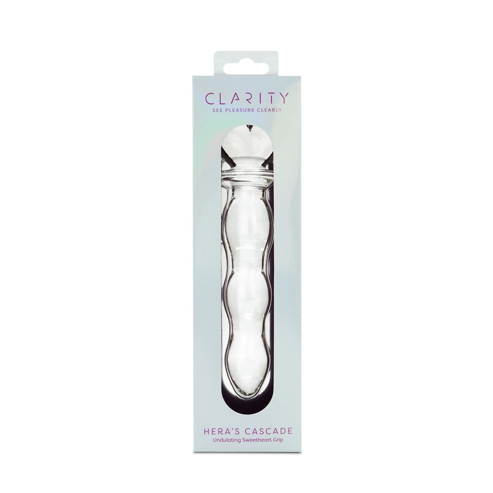 Clarity Hera's Cascade Glass Dildo