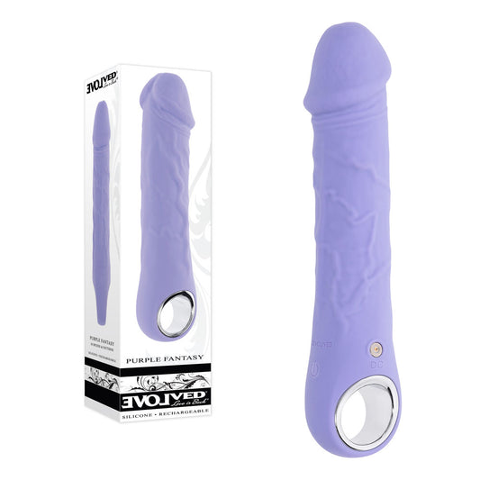Evolved Purple Fantasy Vibrator