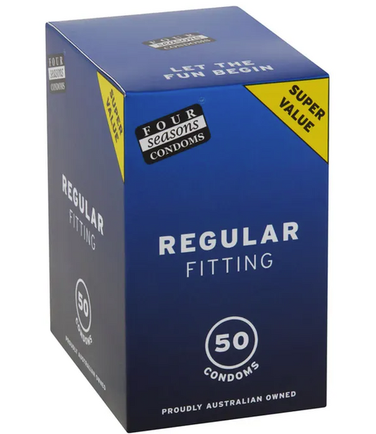 Four Seasons Regular Condoms 50 Pack