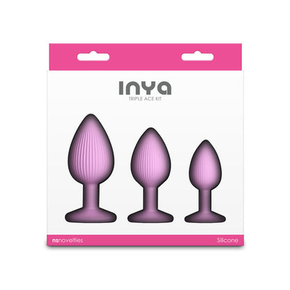 INYA Triple Ace Kit – Set of 3 Silicone Butt Plugs